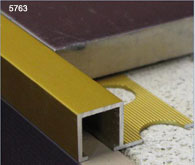 aluminium square edge countour trim